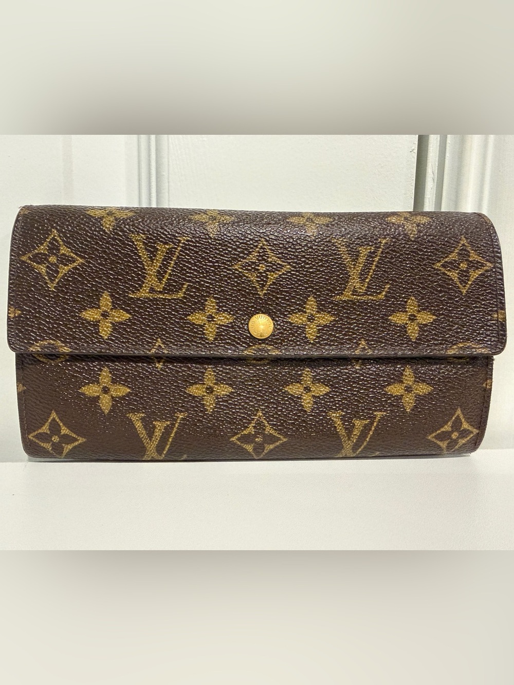 Louis Vuitton Vintage Monogram Sarah Wallet